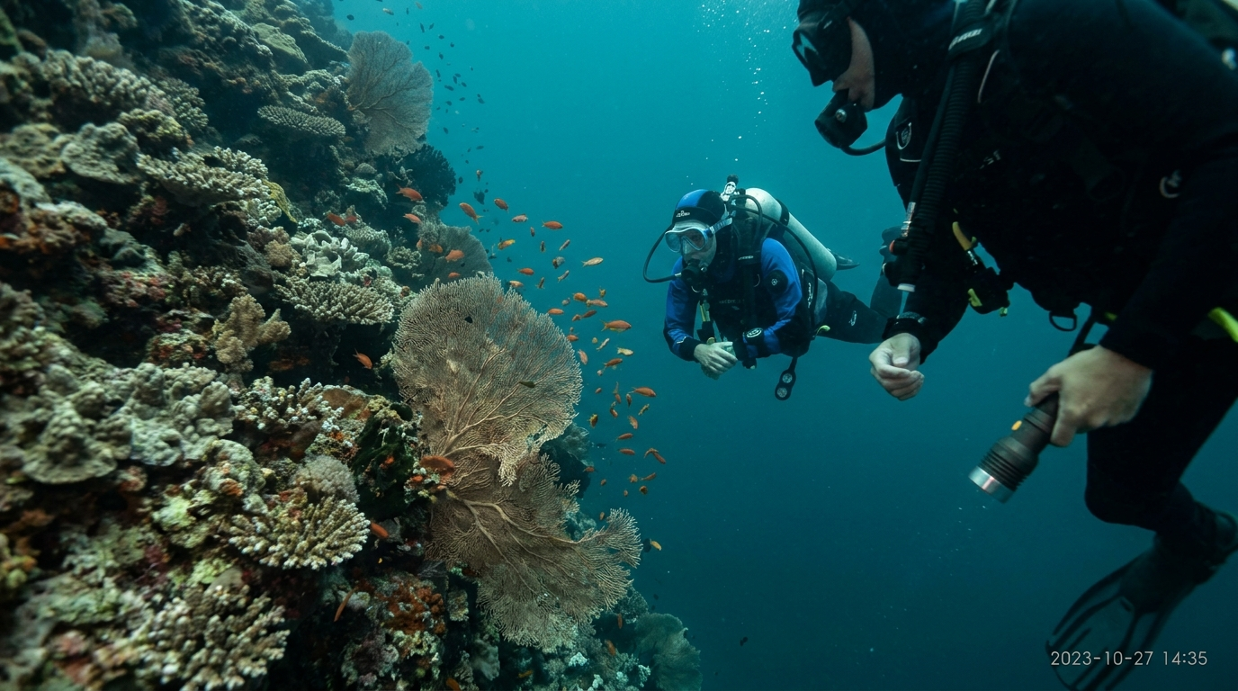 Temple Diving team Nusa Penida