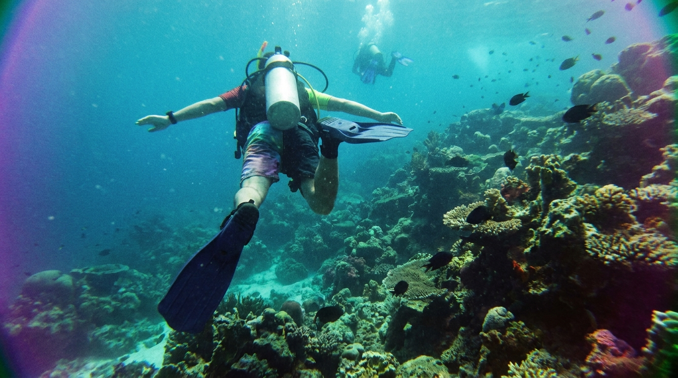 Temple Diving team Nusa Penida