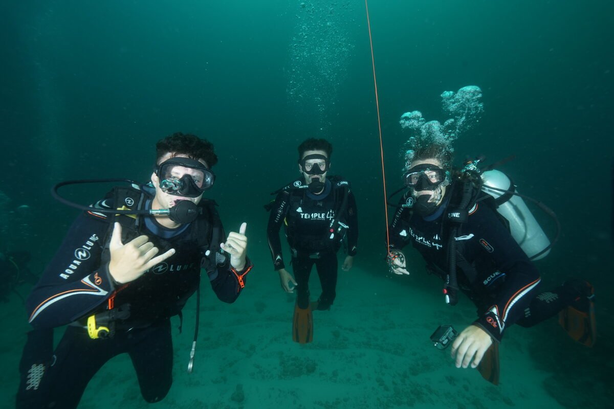 Shallow water practice